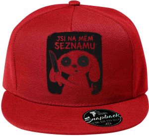 Jsi na mém seznamu, černý potisk