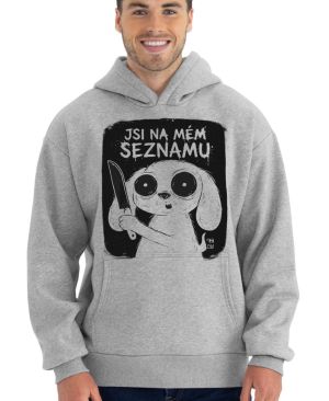 Jsi na mém seznamu, černý potisk