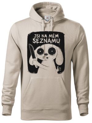 Jsi na mém seznamu, černý potisk