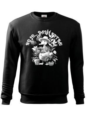 Kachní zahradník, bílý potisk