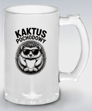 Kaktus pochodowy, bílý tisk
