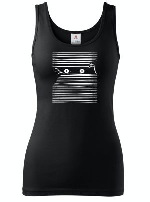 Kam se koukáš? Bílý tisk