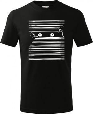 Kam se koukáš? Bílý tisk