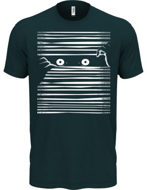 Kam se koukáš? Bílý tisk