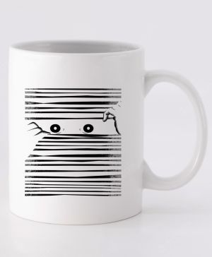 Kam se koukáš? Černý tisk