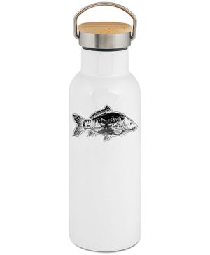 Kapr a krajina, černý potisk