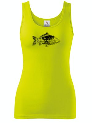 Kapr a krajina, černý potisk