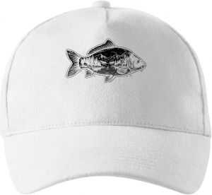 Kapr a krajina, černý potisk