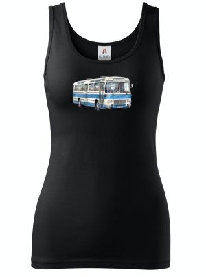 Karosa ŠL11, modrá z boku, V7