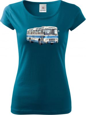 Karosa ŠL11, modrá z boku, V7