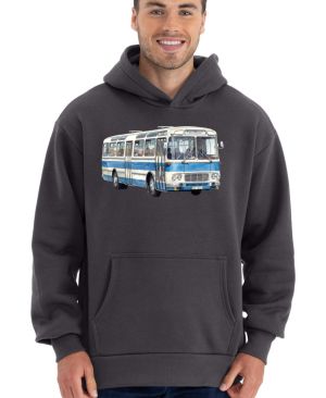 Karosa ŠL11, modrá z boku, V7