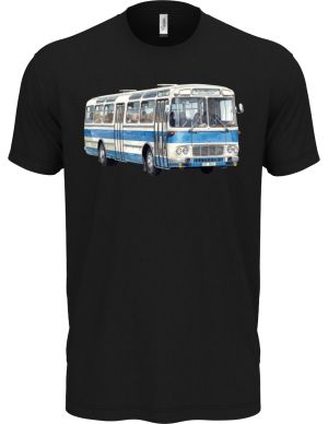 Karosa ŠL11, modrá z boku, V7