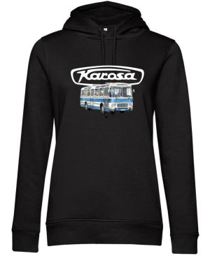 Karosa ŠL11, modrá z boku, logo, V8