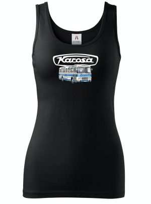 Karosa ŠL11, modrá z boku, logo, V8