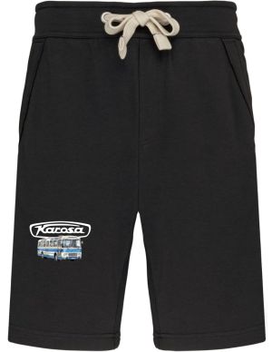 Karosa ŠL11, modrá z boku, logo, V8