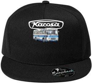 Karosa ŠL11, modrá z boku, logo, V8