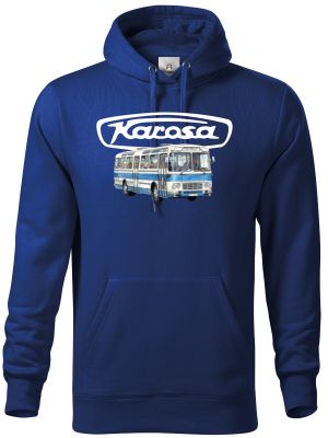 Karosa ŠL11, modrá z boku, logo, V8