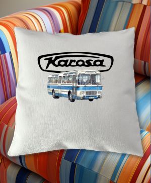 Karosa ŠL11, modrá z boku, logo, V8