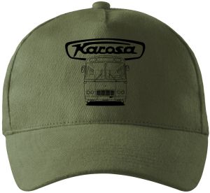 Karosa ŠL11, předek, logo, černá, v3