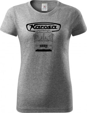 Karosa ŠL11, předek, logo, černá, v3