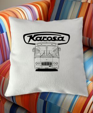 Karosa ŠL11, předek, logo, černá, v3