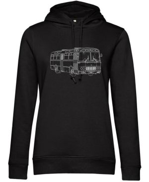 Karosa ŠL11, z boku, bílý tisk, V10