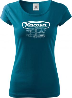 Karosa ŠL11, z boku, logo, bílý tisk, V9