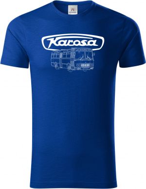 Karosa ŠL11, z boku, logo, bílý tisk, V9