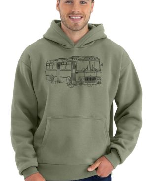 Karosa ŠL11, zboku, černá, v13