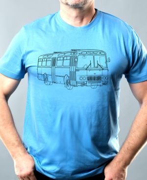 Karosa ŠL11, zboku, černá, v13