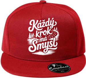 Každý krok má smysl, bílý tisk