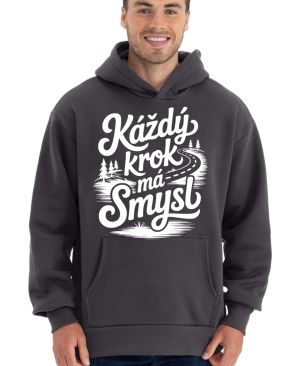 Každý krok má smysl, bílý tisk