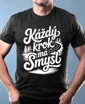 Každý krok má smysl, bílý tisk