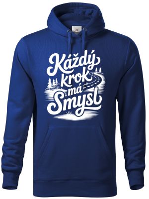 Každý krok má smysl, bílý tisk