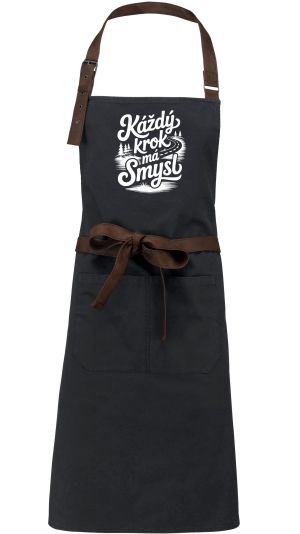 Každý krok má smysl, bílý tisk