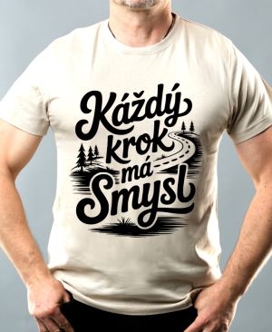 Každý krok má smysl, černý tisk