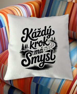 Každý krok má smysl, černý tisk