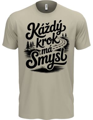 Každý krok má smysl, černý tisk