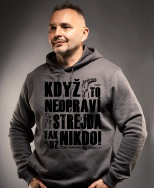 Když to neopraví STREJDA, tak už nikdo! Černý potisk.
