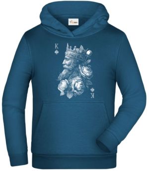 King, bílý tisk
