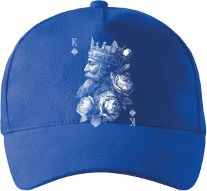 King, bílý tisk