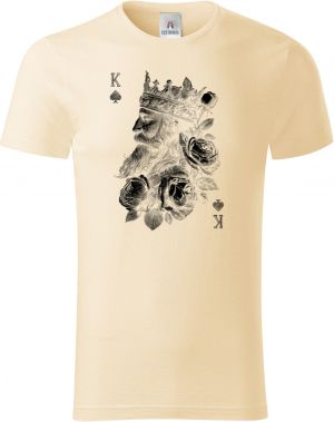 King, černý tisk