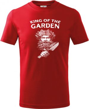 King of the garden, bílý tisk