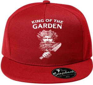 King of the garden, bílý tisk