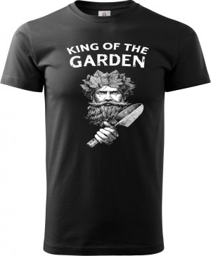 King of the garden, bílý tisk