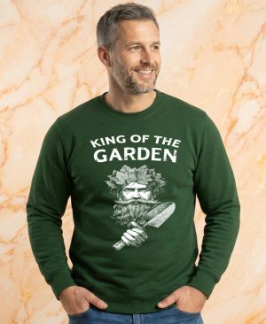 King of the garden, bílý tisk