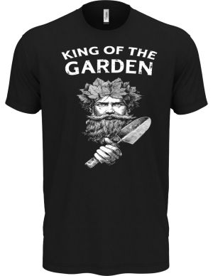 King of the garden, bílý tisk
