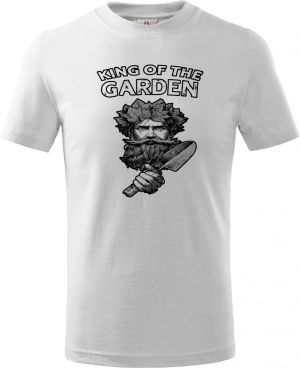 King of the garden, černý tisk