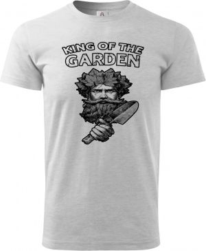 King of the garden, černý tisk