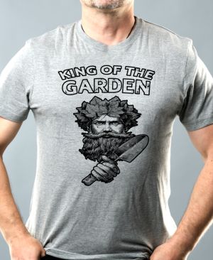 King of the garden, černý tisk